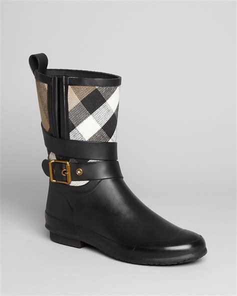 bloomingdales burberry rain boots|burberry rain boots bloomingdale.